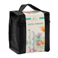 Pastelmarkers Nassau set van 48 stuks in etui